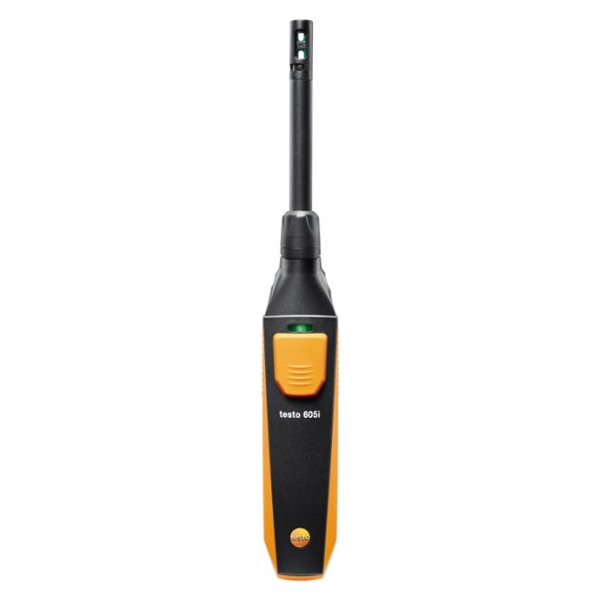 testo Smart Probes - testo 605i 智能無線迷你溫濕度測量儀