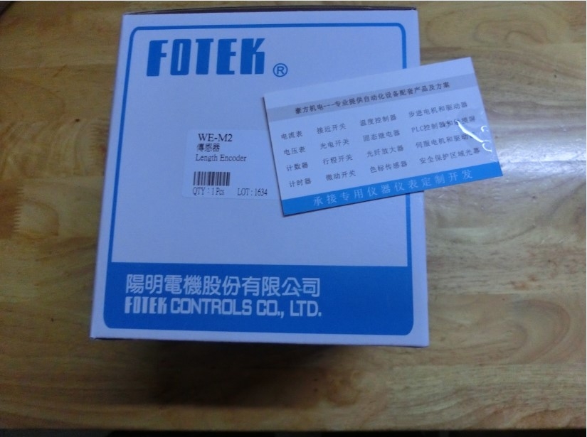 FOTEK WE-M2 WE-M3陽明傳感器 計(jì)米器(砲臺(tái))長度發(fā)訊器