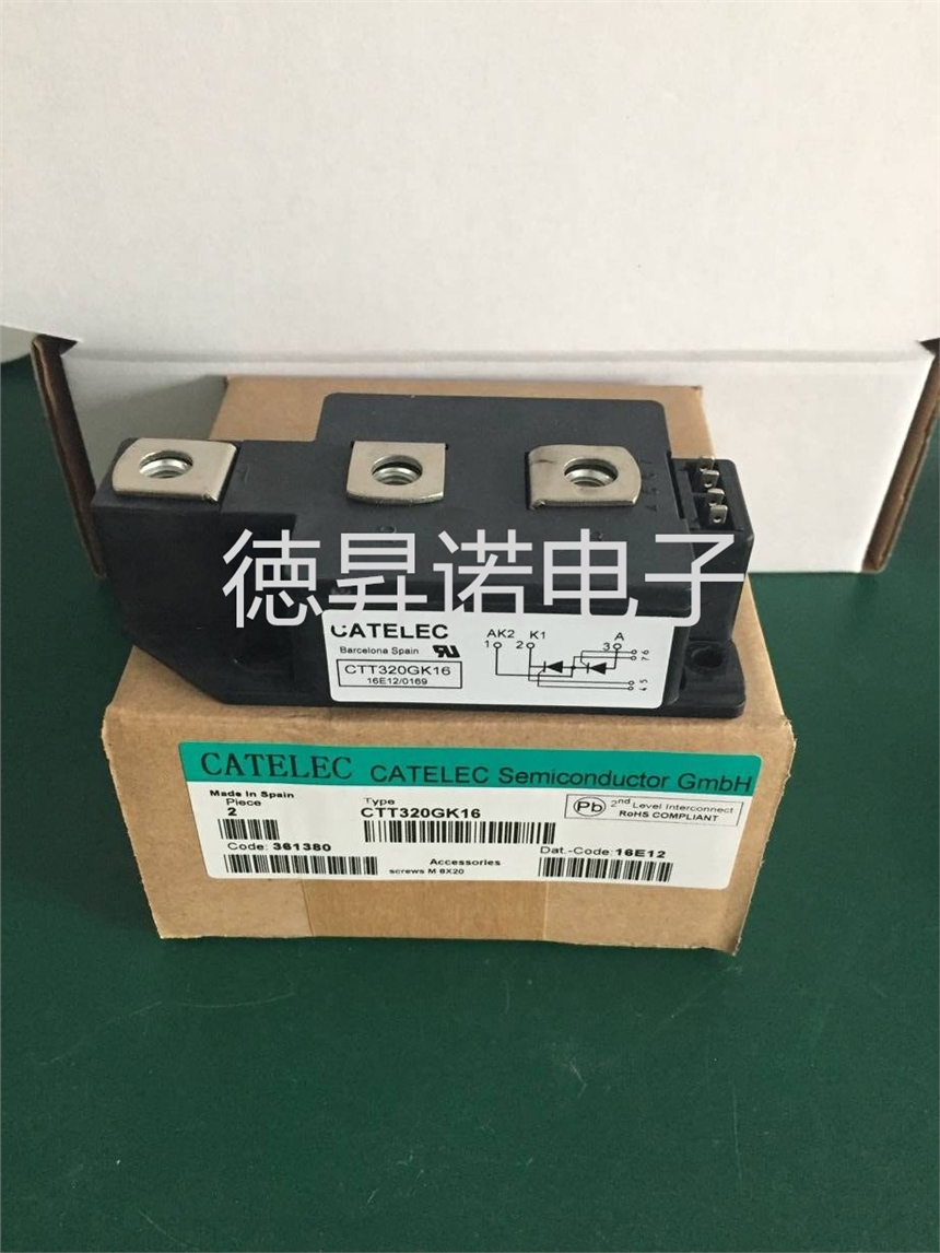 供應(yīng)CATELEC西班牙CTT320GK08PT CTT320GK12PT可控硅