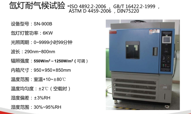 氙燈老化測(cè)試破壞性光波對(duì)產(chǎn)品外殼的影響