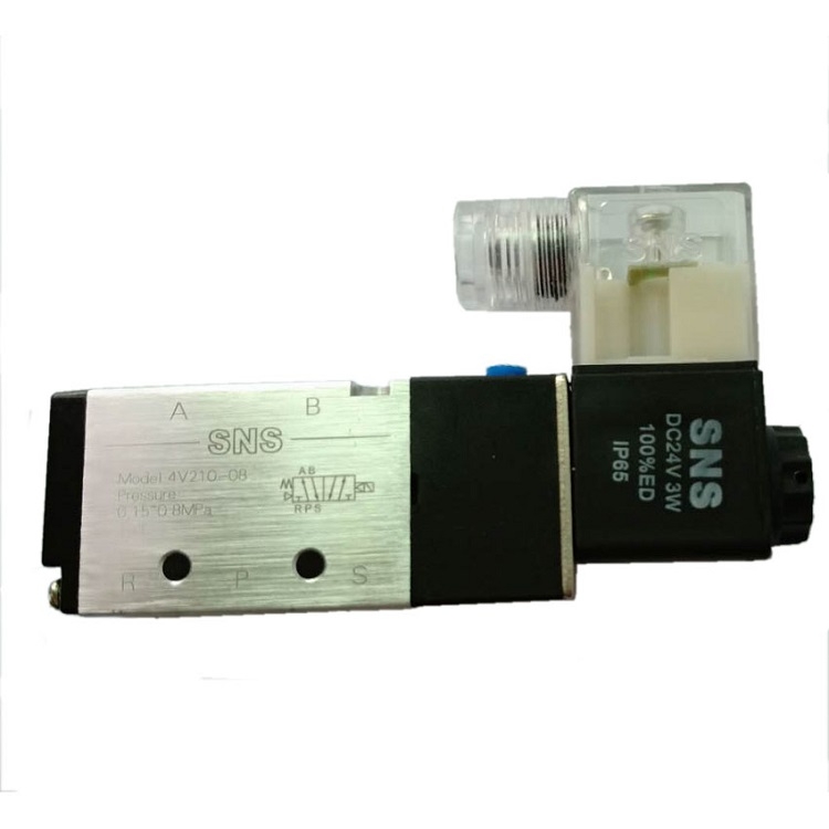 SNS Solenoid Valve 氣動閥 4V210-08 電磁換向閥