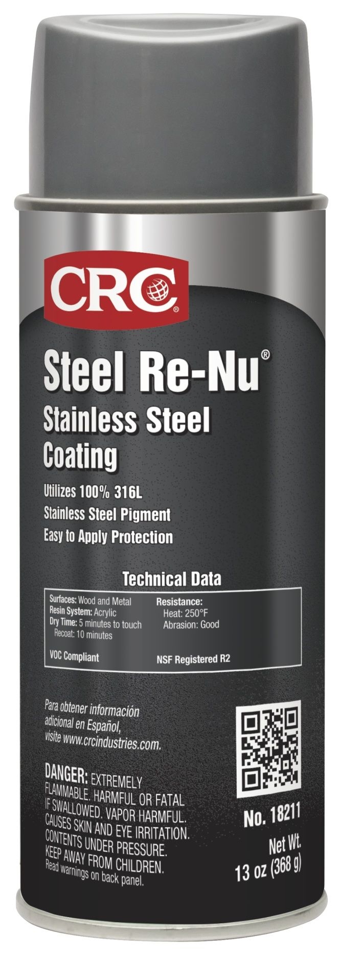 美國CRC 安希斯STEEL RE-NU? 不銹鋼涂層 不銹鋼噴劑