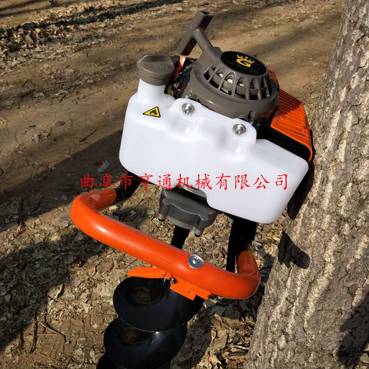 小型汽油挖坑機(jī)視頻 電線(xiàn)桿植樹(shù)挖坑機(jī) 果園種樹(shù)施肥挖坑機(jī)