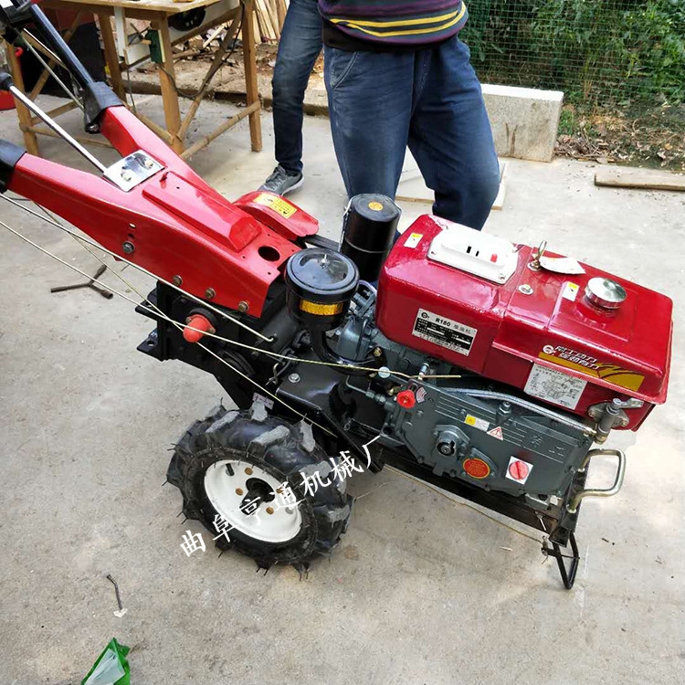 小型多功能旋耕機  10馬力手扶拖拉機   大馬力手扶拖拉機