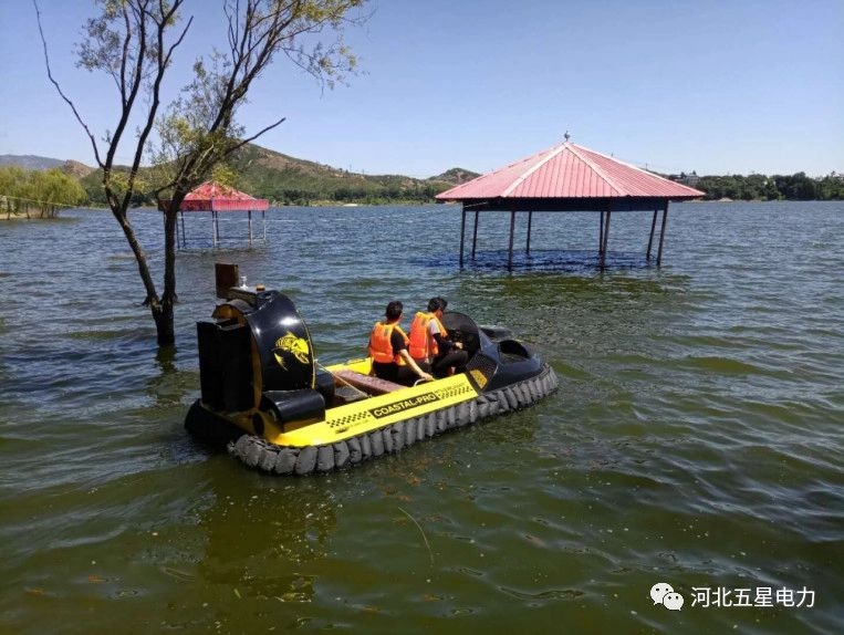 河北五星應急搶險水陸兩棲氣墊船的使用技巧