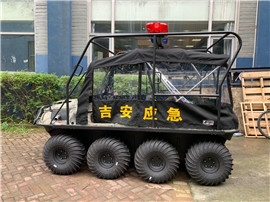 采用軍工標(biāo)準(zhǔn)制造的水陸兩棲車-越野型水陸兩棲搶險(xiǎn)車