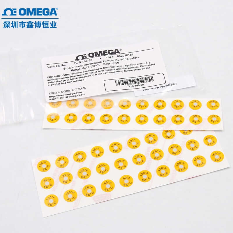 TL-S-200-50 TL-S-180-50 TL-S-105測(cè)溫紙OMEGA