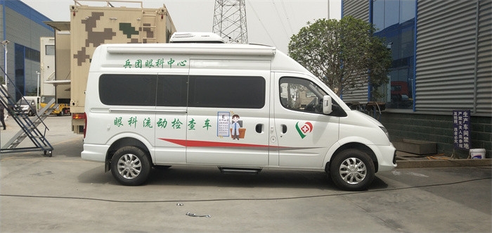 北汽福田驗(yàn)光車(chē)宣傳車(chē)配鏡車(chē)廠家直銷(xiāo)