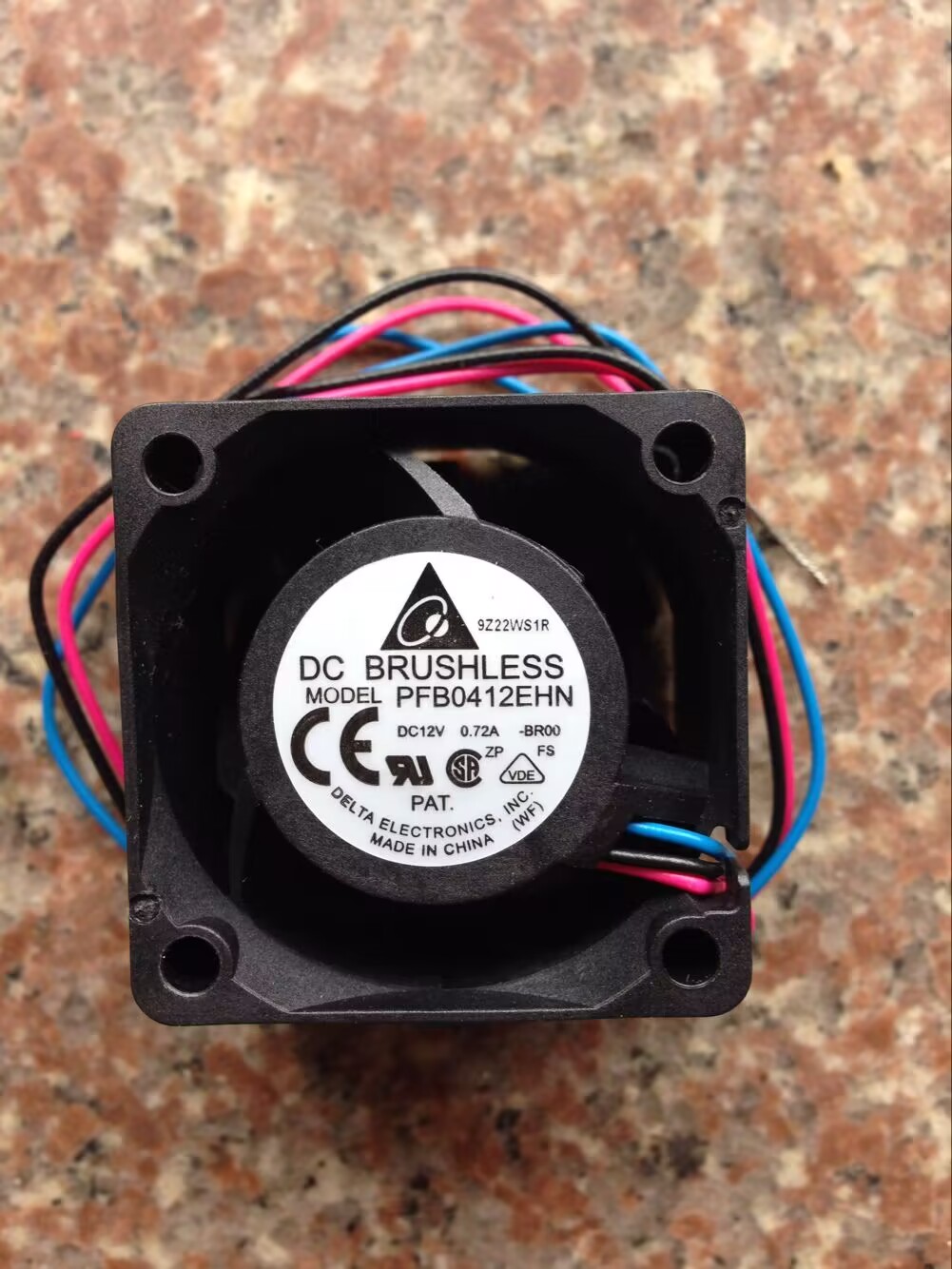 FFB0412SHN DELTA臺達風機 4CM 12V 0.60A變頻器散熱風扇