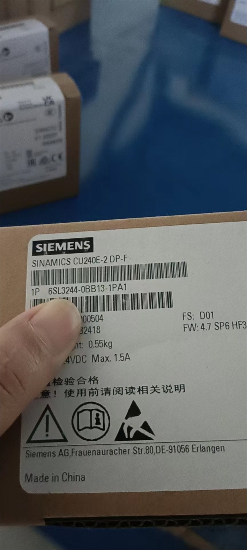 西門子G120 控制單元 CU240E-2 6SL3244-0BB13-1PA1現(xiàn)貨