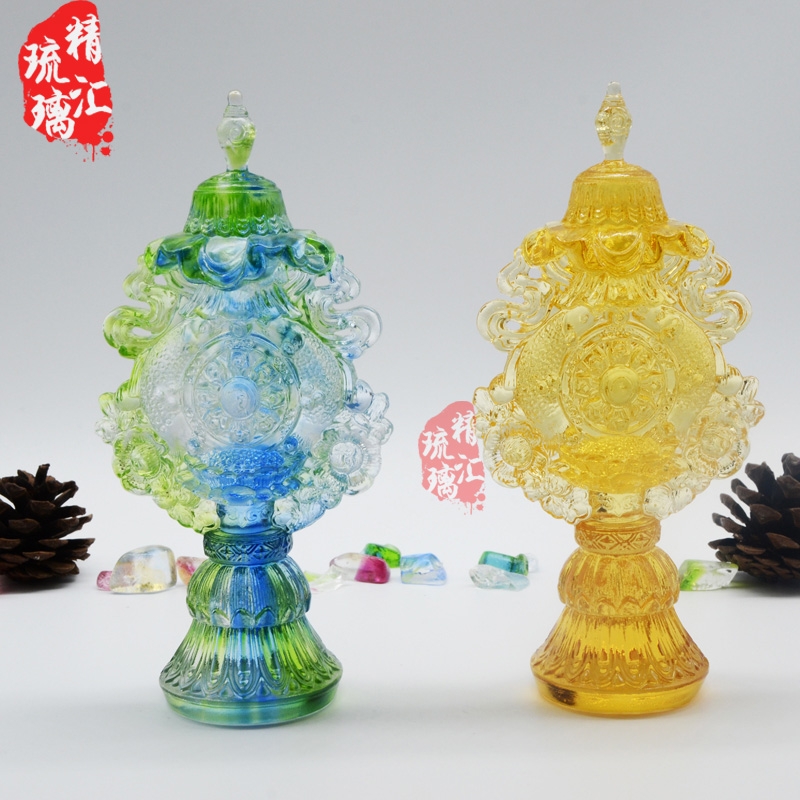 八吉祥合集琉璃佛具批發(fā)寺廟法會(huì)法器 廣州琉璃生產(chǎn)批發(fā)廠家