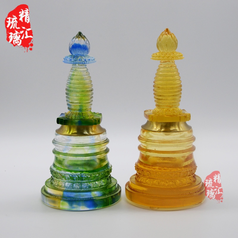 琉璃嘎噶當塔 琉璃佛塔 舍利塔 寺院佛堂佛具批發(fā)制作