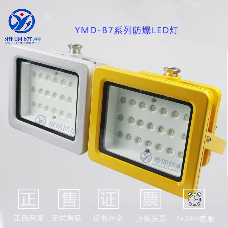 60WLED防爆投光燈 化工廠LED防爆照明燈60W