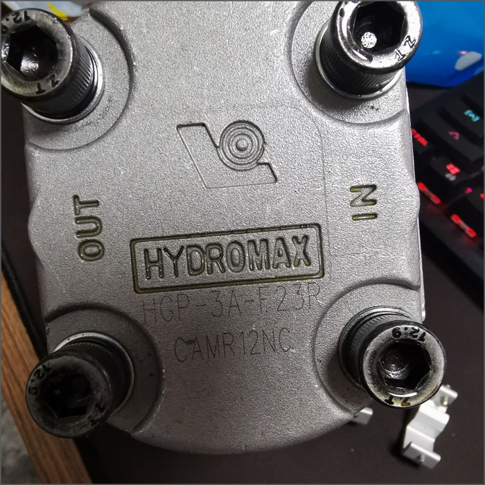 HYDROMAX臺灣新鴻HGP-3A-F23R容積變化和移動原理