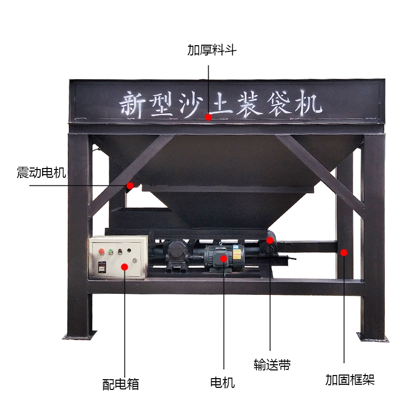 浙江雙料斗裝沙機價格