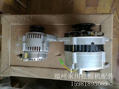 現(xiàn)代挖掘機現(xiàn)代335啟動馬達發(fā)電機水泵機油泵鄭州永川挖掘機配件