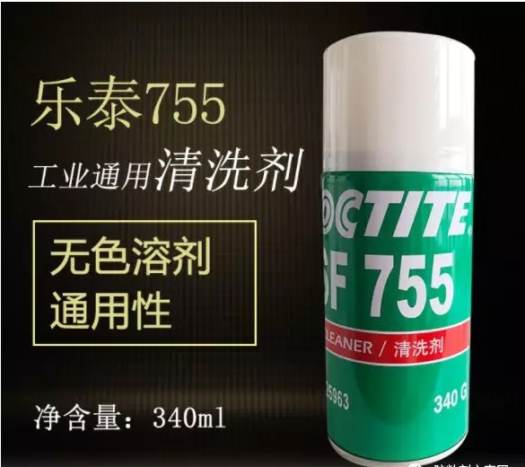 樂泰755清洗劑工業(yè)金屬表面油污灰塵強力清洗劑340g無色水性溶劑