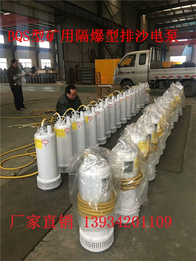 十堰孝感BQS100-150/3-90/N礦用隔爆排沙潛水泵