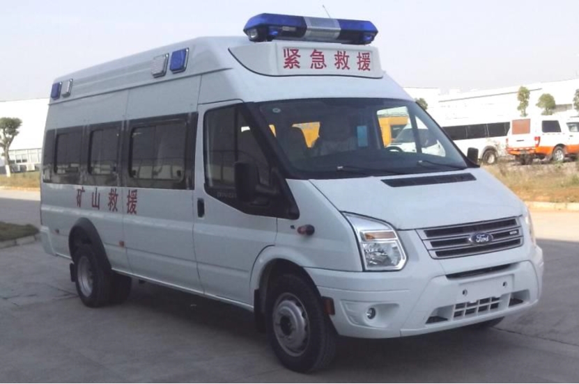 礦山救護(hù)車江鈴全順福特V348救險(xiǎn)車