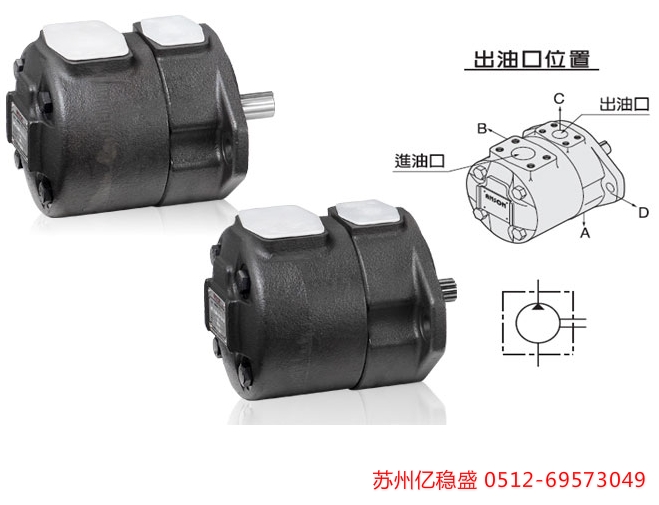 IVP3-38-F-R品障臺(tái)灣ANSON安頌葉片泵