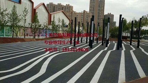 生態(tài)透水混凝土路面海南白沙市彩色透水鋪裝