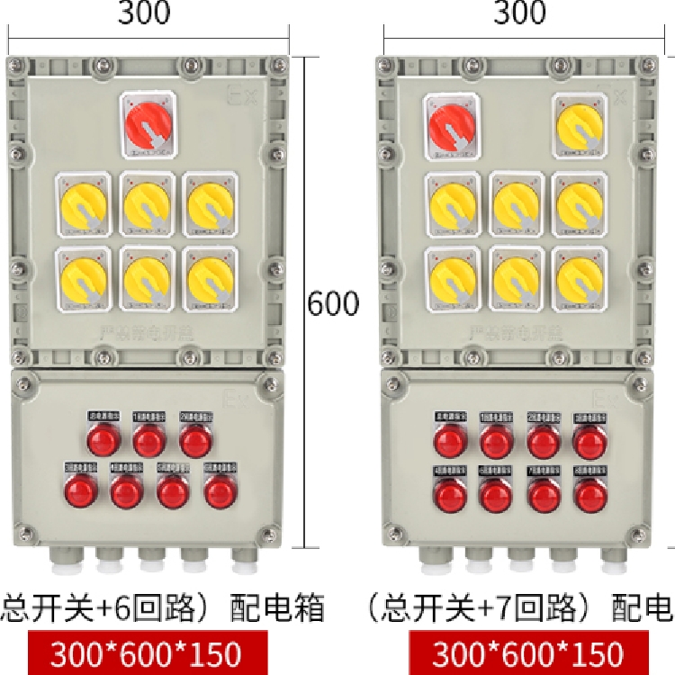 防爆應急照明雙電源配電箱