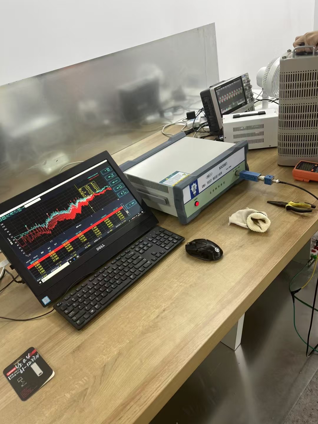 照明燈具類產品適用的emc傳導輻射一體機KH3962