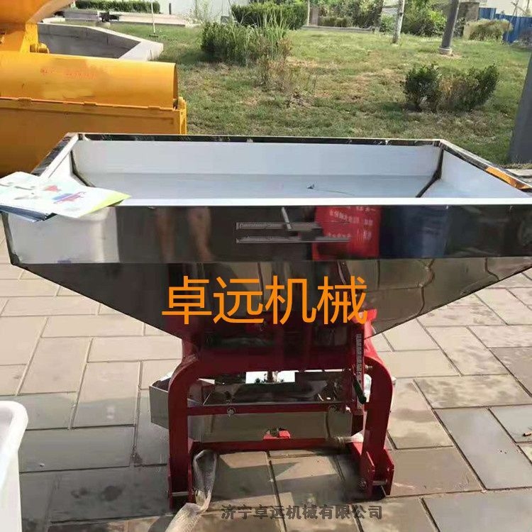 不銹鋼的撒肥機 農(nóng)用四輪車后置大容量拋肥機 塑料撒肥機