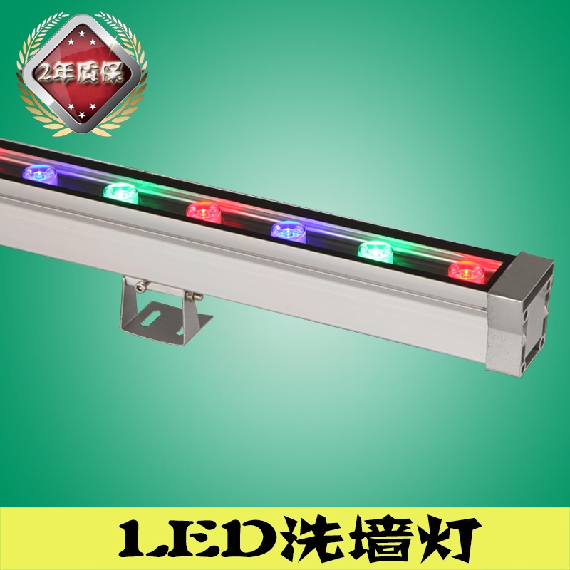 山東濟南市LED洗墻燈36W外控全彩 優(yōu)質燈具戶外必備質量有保障-明可諾照明