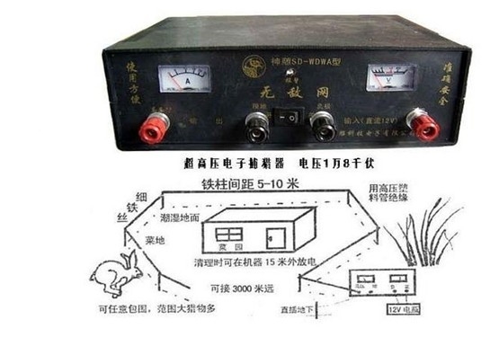 捕野兔機(jī) 捕野豬機(jī) 電子捕獵器