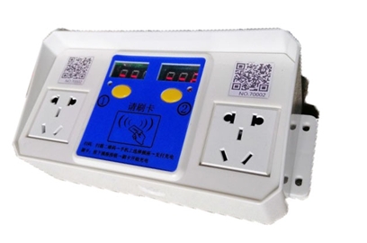 電動車雙路智能刷卡掃碼充電插座
