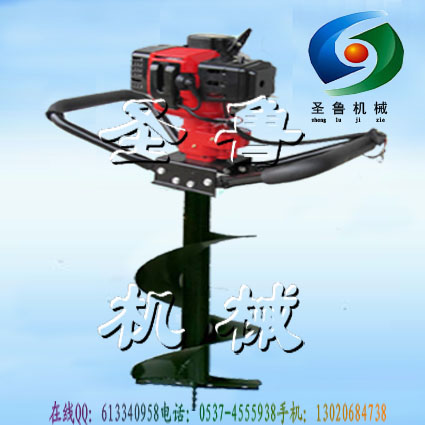 植樹(shù)挖坑機(jī)價(jià)格 小型挖坑機(jī)廠家 圣魯手提挖坑機(jī)