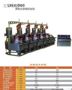 滑輪式拉絲機