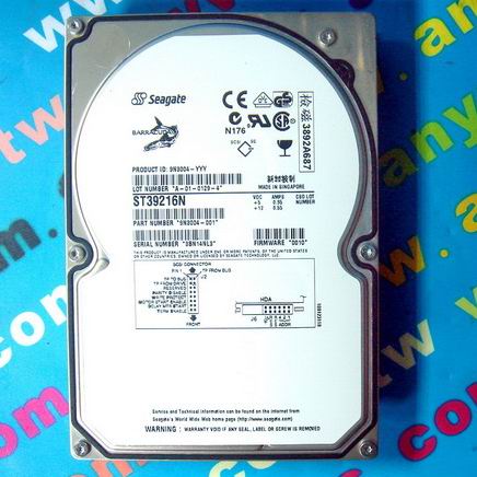 ST39216N IBM．Seagate．Fujitsu廈門源真在倉儲特價供應