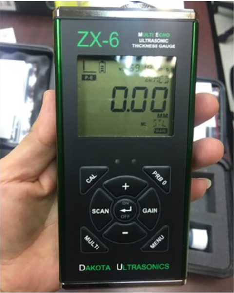 美國DAKOTA ZX-6 ZX-6DL MMX-6/6DL工程穿透達高特超聲波測厚儀