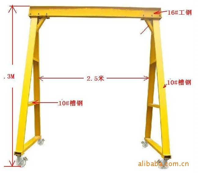 哪里有起重機(jī)廠家呢，就選深圳市斯博特，專業(yè)生產(chǎn)門式龍門吊架