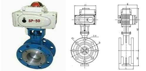 電動(dòng)硬密封蝶閥D943H-16C