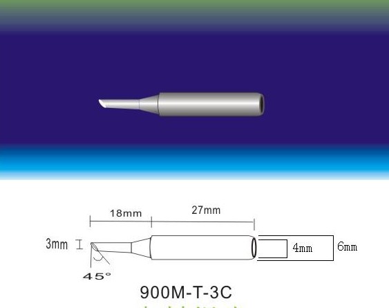 長壽命900M恒溫烙鐵頭