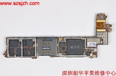 蘋果IPHONE無法開機(jī),開機(jī)只顯示白蘋果維修 iphone4s