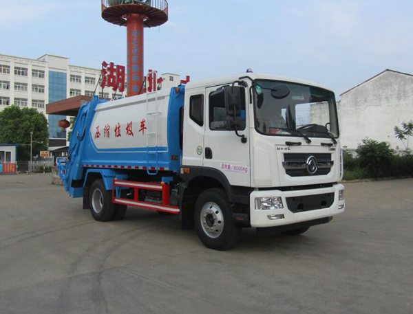 中汽力威牌HLW5164ZYS5EQ型壓縮式垃圾車(chē)