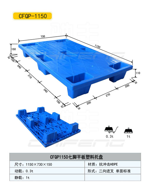 山東德州塑料托盤價格塑料托盤廠