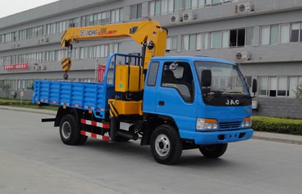 隨車吊 起重車 江淮牌HFC5121JSQZ隨車起重運輸車技術參數(shù)