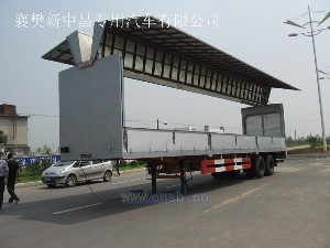 中昌牌XZC9400XYK翼開啟廂式半掛車技術(shù)參數(shù)表