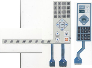 繡花機操作面板,繡花機按鍵膜,操作面膜,按鍵開關,薄膜開關