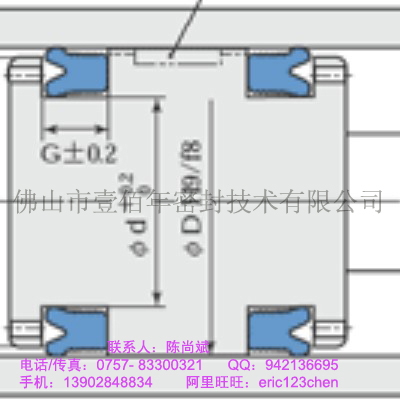 阪上 GLY 孔軸兩用氣封