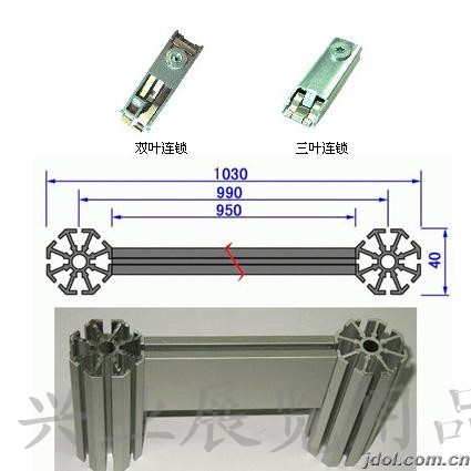 八棱柱鎖，扁鋁鎖，聯(lián)板連接件，梅花扳手，扁鋁鎖