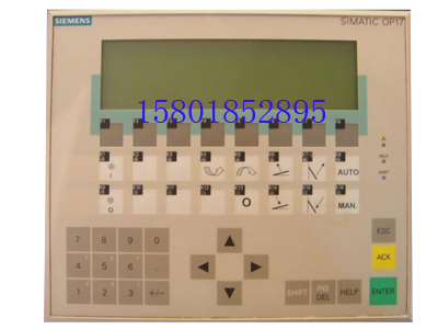 西門子文本顯示器OP17維修，OP17無(wú)顯示維修，西門子OP17程序備份維修