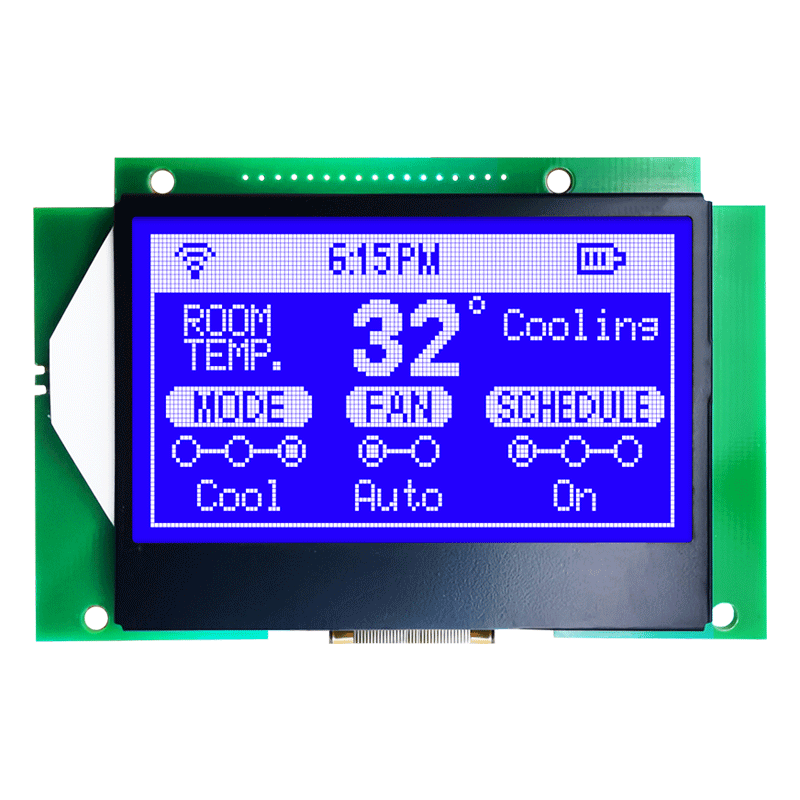 128X64SPI 圖形LCD顯示器ST7565R黃色HTM12864-8B