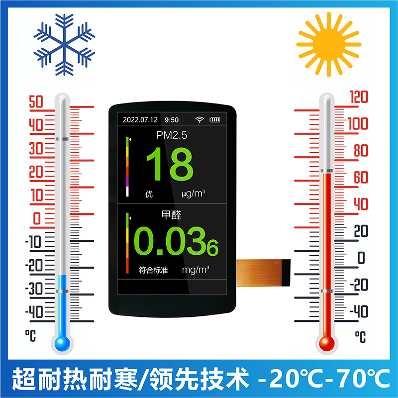 探測(cè)儀顯示屏4.3寸TFT電容屏電阻屏 壓力傳感器顯示屏 電力設(shè)備顯示屏