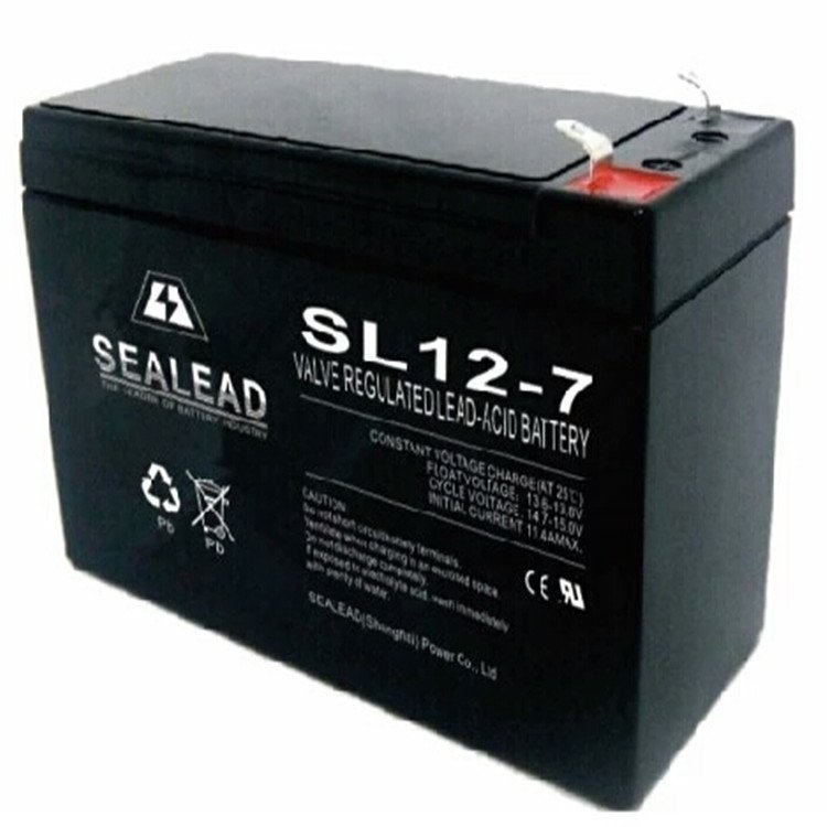 SEALEAD西力達蓄電池SL12-1212V12AH安防消防電梯UPS電源